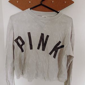 Pink light blue/purple long sleeve T-shirt